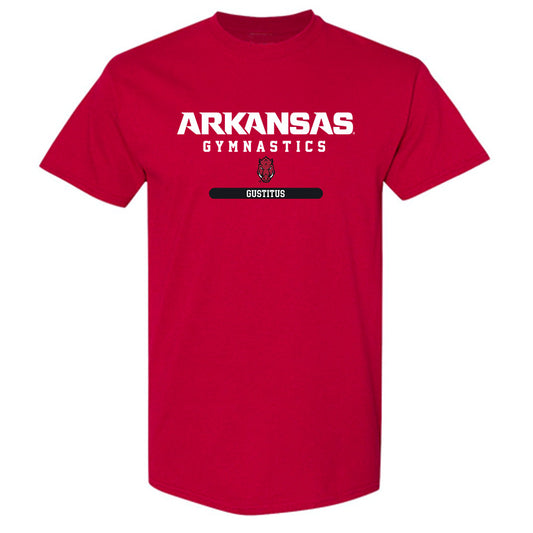 Arkansas - NCAA Women's Gymnastics : Madison Gustitus - Classic Shersey T-Shirt-0