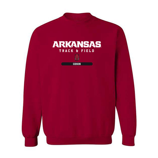Arkansas - NCAA Women's Track & Field : Jayda Gibson - Classic Shersey Crewneck Sweatshirt-0
