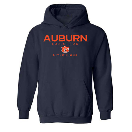 Auburn - NCAA Equestrian : Isabel Litkenhous - Classic Shersey Hooded Sweatshirt-0