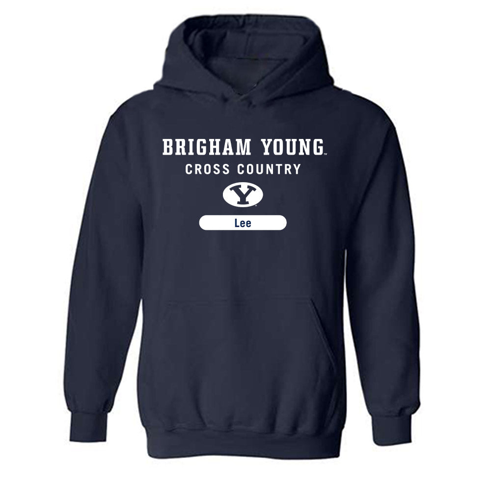 BYU - NCAA Men's Cross Country : Ben Lee - Hooded Sweatshirt-0