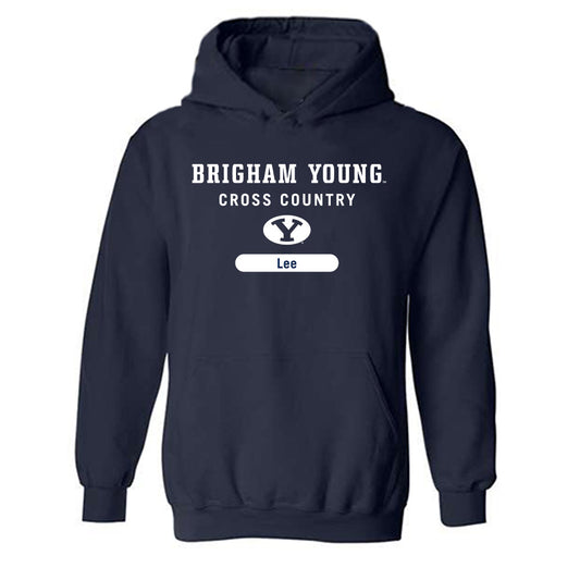 BYU - NCAA Men's Cross Country : Ben Lee - Hooded Sweatshirt-0