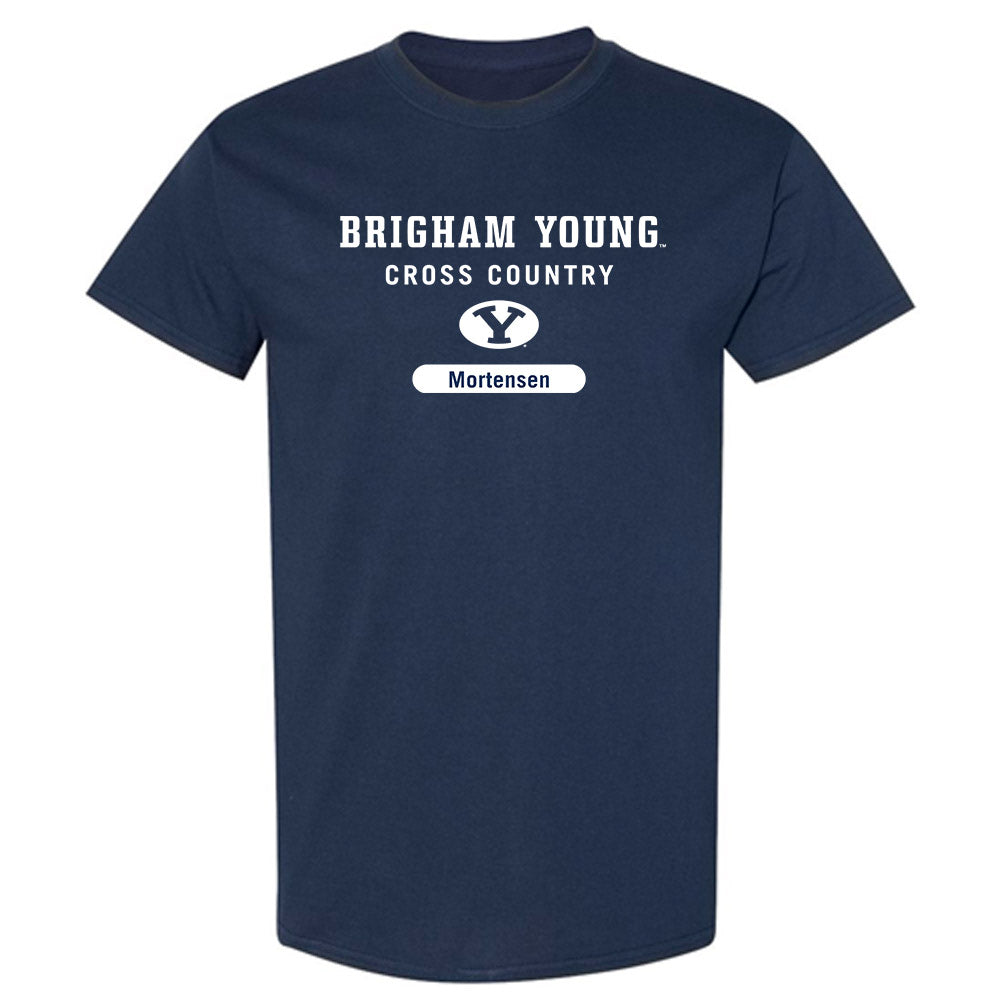 BYU - NCAA Men's Cross Country : Dalton Mortensen - T-Shirt-0