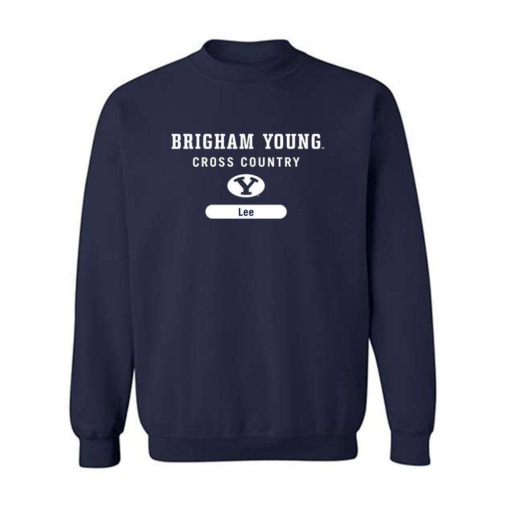 BYU - NCAA Men's Cross Country : Ben Lee - Crewneck Sweatshirt-0