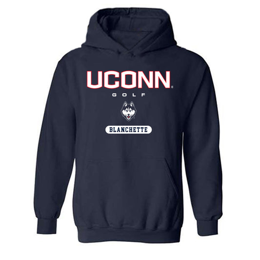UConn - NCAA Men's Golf : Caden Blanchette - Classic Shersey Hooded Sweatshirt