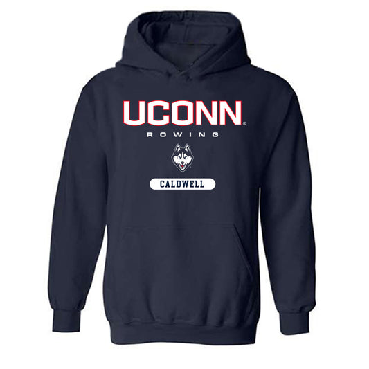 UConn - NCAA Women's Rowing : Lauren Caldwell - Classic Shersey Hooded Sweatshirt-0