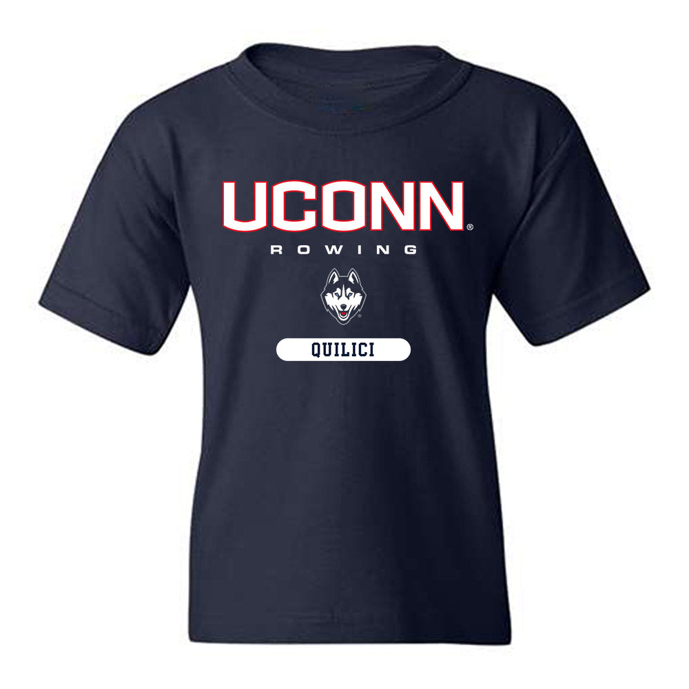 UConn - NCAA Women's Rowing : Mia Quilici - Classic Shersey Youth T-Shirt-0