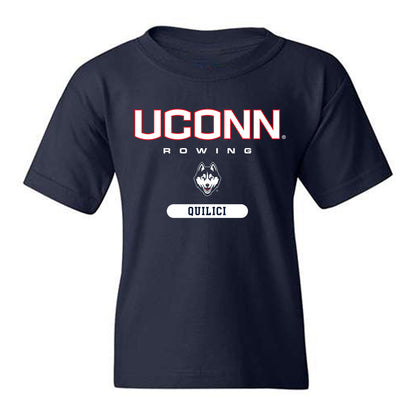 UConn - NCAA Women's Rowing : Mia Quilici - Classic Shersey Youth T-Shirt-0