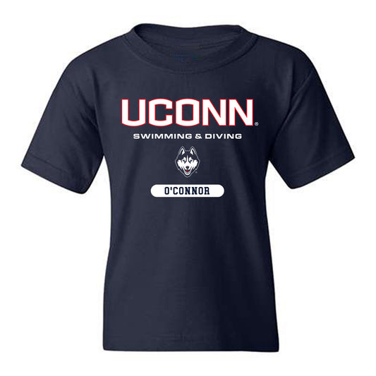 UConn - NCAA Women's Swimming & Diving : Kiersten O'Connor - Classic Shersey Youth T-Shirt-0