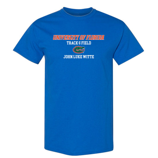 Florida - NCAA Men's Track & Field : John Luke Witte - Classic Shersey T-Shirt-0