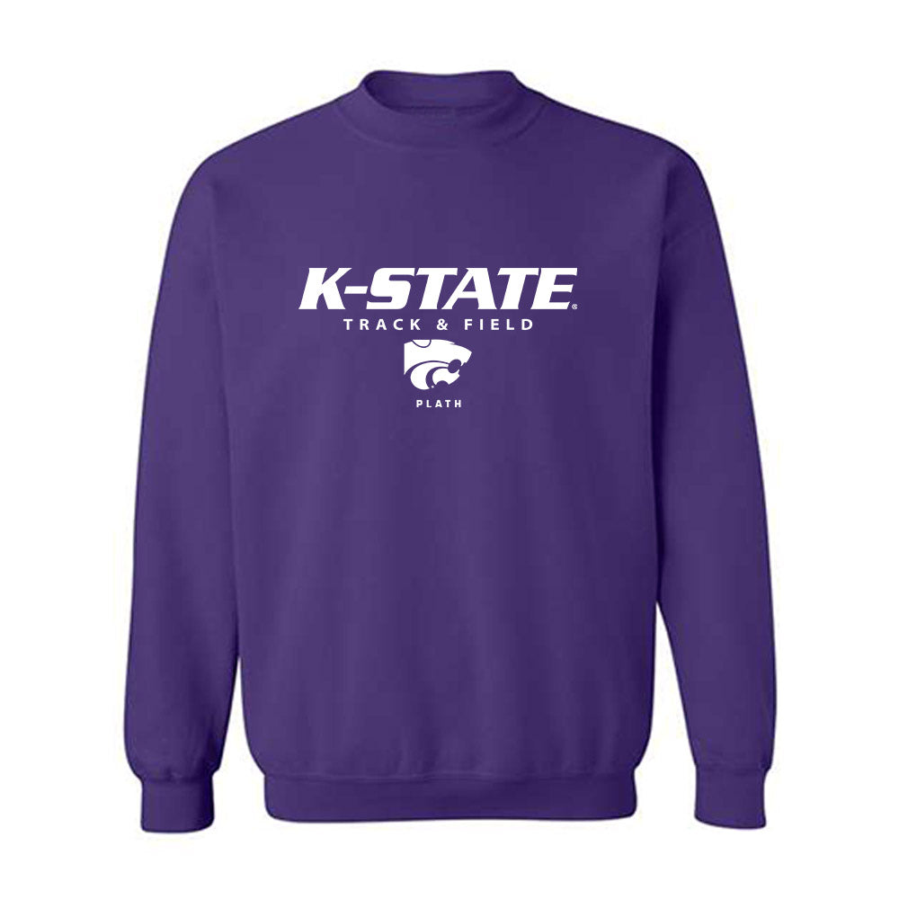 Kansas State - NCAA Men's Track & Field : Dylan Plath - Classic Shersey Crewneck Sweatshirt-0