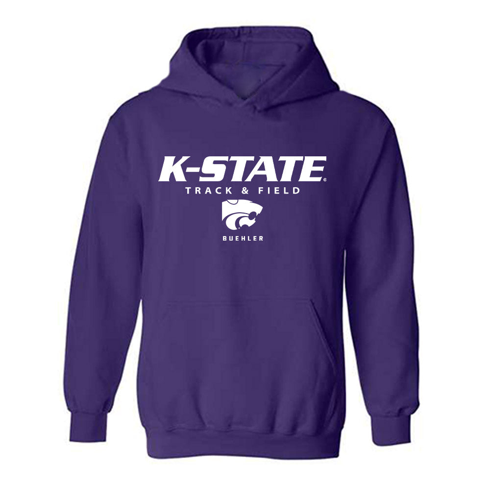 Kansas State - NCAA Men's Track & Field : Canyon Buehler - Classic Shersey Hooded Sweatshirt-0