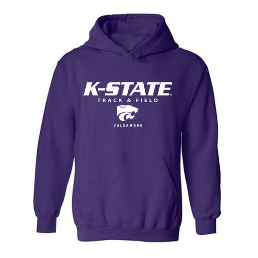 Kansas State - NCAA Men's Track & Field : Camden Vulgamore - Classic Shersey Hooded Sweatshirt-0