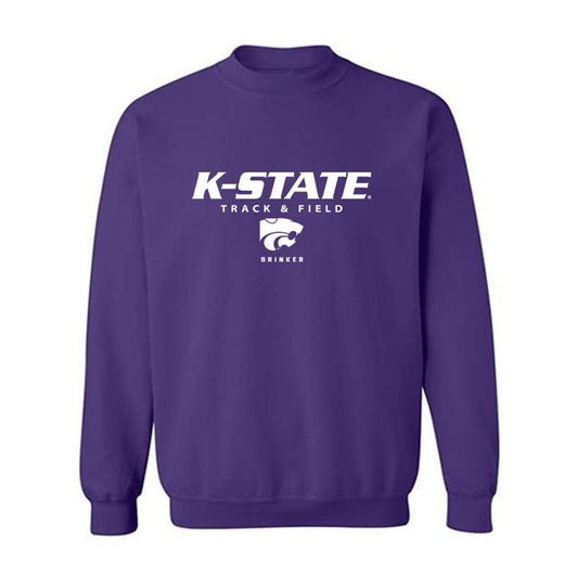 Kansas State - NCAA Women's Track & Field : Delaney Brinker - Classic Shersey Crewneck Sweatshirt-0