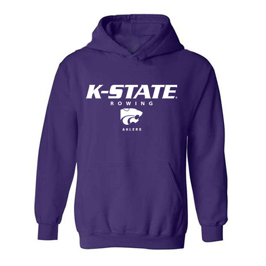Kansas State - NCAA Women's Rowing : Regan Ahlers - Classic Shersey Hooded Sweatshirt-0