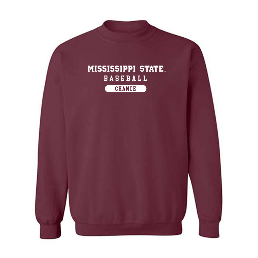 Mississippi State - NCAA Baseball : Bryce Chance - Classic Shersey Crewneck Sweatshirt-0