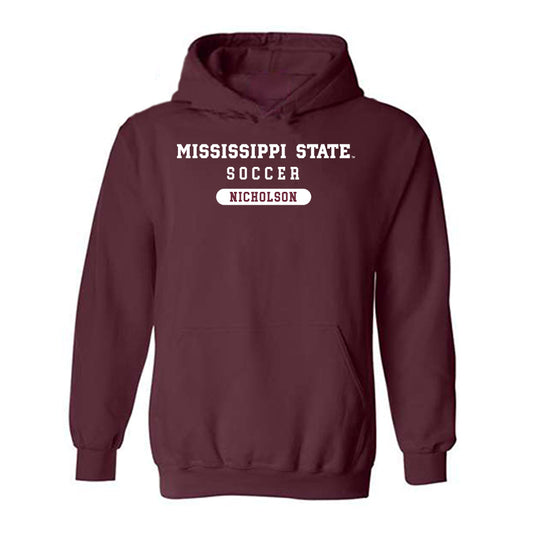Mississippi State - NCAA Women's Soccer : Eden Nicholson - Classic Shersey Hooded Sweatshirt-0