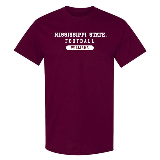 Mississippi State - NCAA Football : Riley Williams - Classic Shersey T-Shirt-0