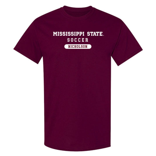 Mississippi State - NCAA Women's Soccer : Eden Nicholson - Classic Shersey T-Shirt-0
