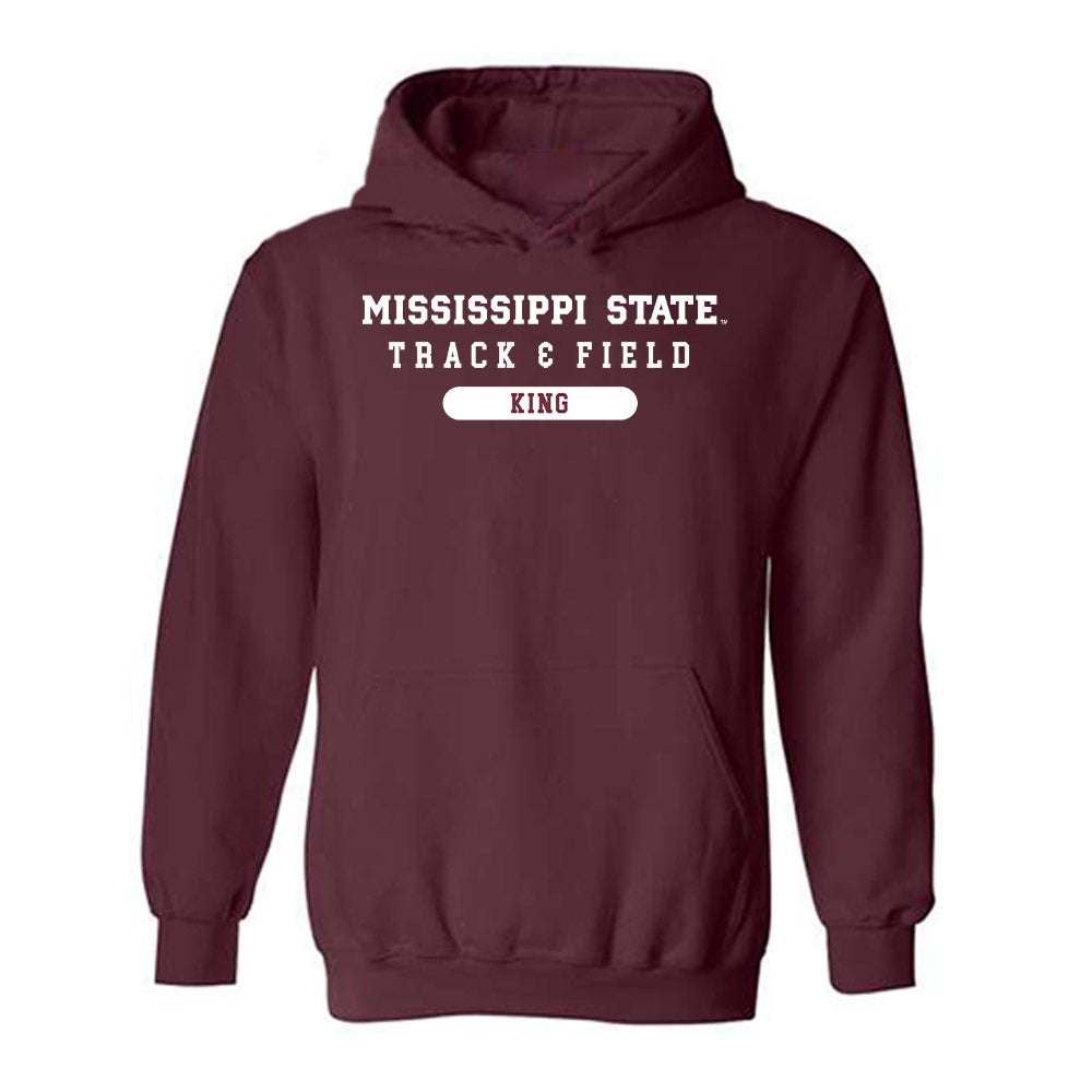 Mississippi State - NCAA Women's Track & Field : Nyla King - Classic Shersey Hooded Sweatshirt-0