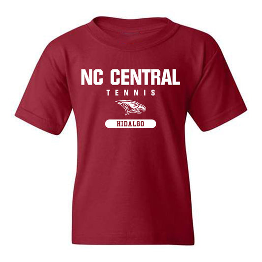 NCCU - NCAA Women's Tennis : Alejandra Hidalgo - Youth T-Shirt