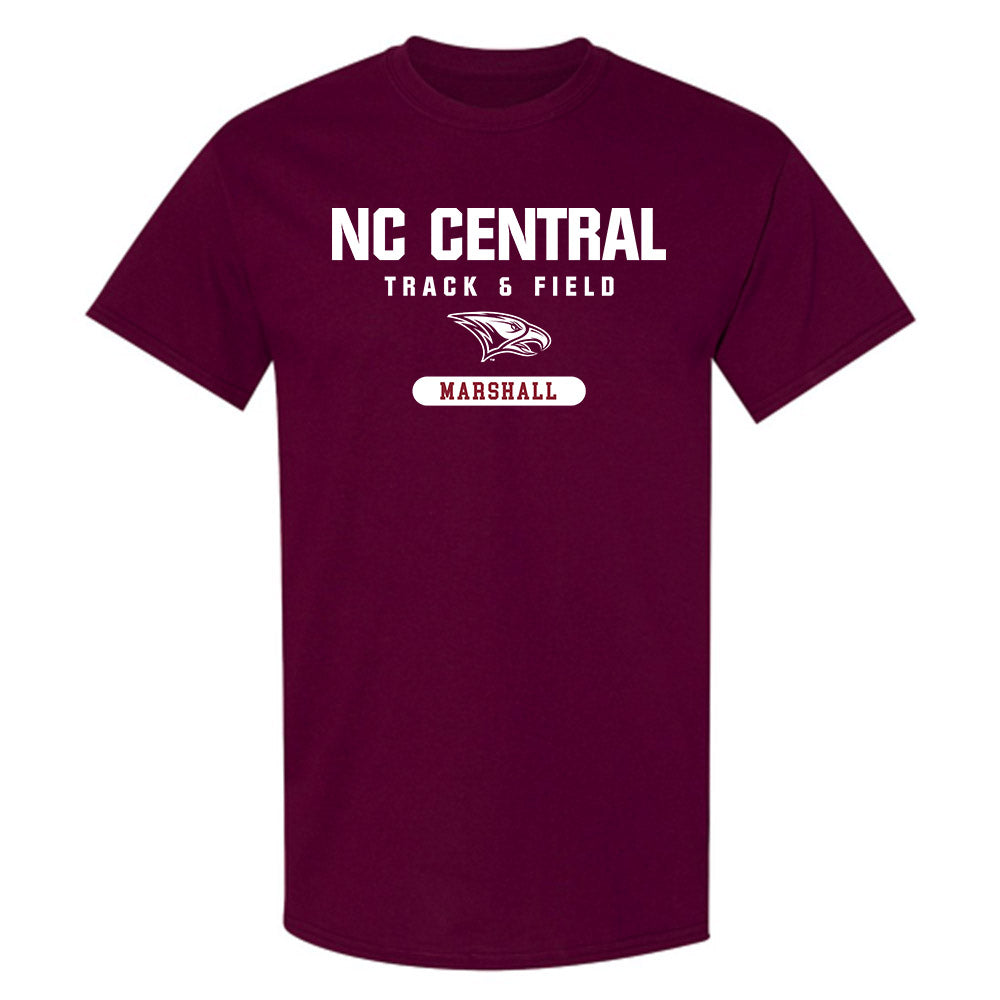 NCCU - NCAA Women's Track & Field : Carson Marshall - Classic Shersey T-Shirt-0
