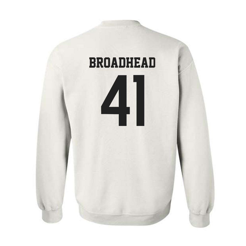 Southern Miss - NCAA Baseball : Teague Broadhead - Replica Shersey Crewneck Sweatshirt-1