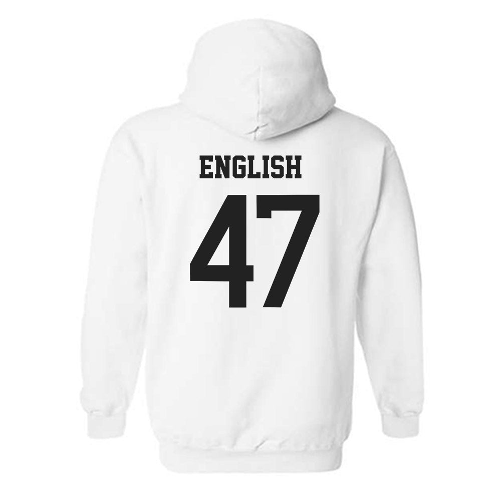 Southern Miss - NCAA Baseball : McCarty English - Replica Shersey Hooded Sweatshirt