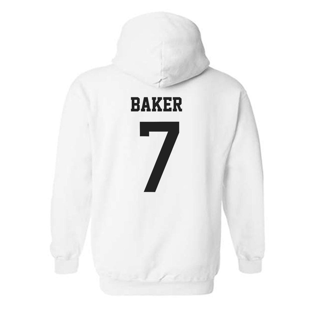 Southern Miss - NCAA Baseball : Cade Baker - Replica Shersey Hooded Sweatshirt-1