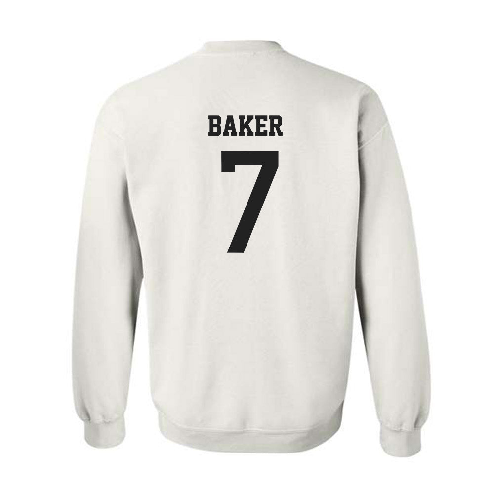 Southern Miss - NCAA Baseball : Cade Baker - Replica Shersey Crewneck Sweatshirt-1