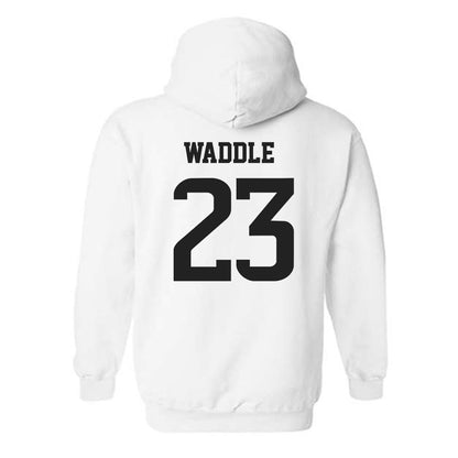 Southern Miss - NCAA Baseball : Cooper Waddle - Replica Shersey Hooded Sweatshirt-1