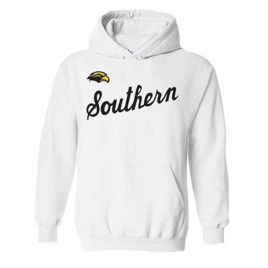 Southern Miss - NCAA Baseball : Samuel Mitchell - Replica Shersey Hooded Sweatshirt-0