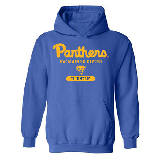 Pittsburgh - NCAA Women's Swimming & Diving : Sofija Tijunelis - Classic Shersey Hooded Sweatshirt