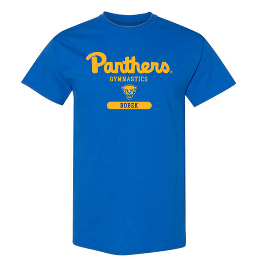 Pittsburgh - NCAA Women's Gymnastics : Layla Bobek - Classic Shersey T-Shirt-0