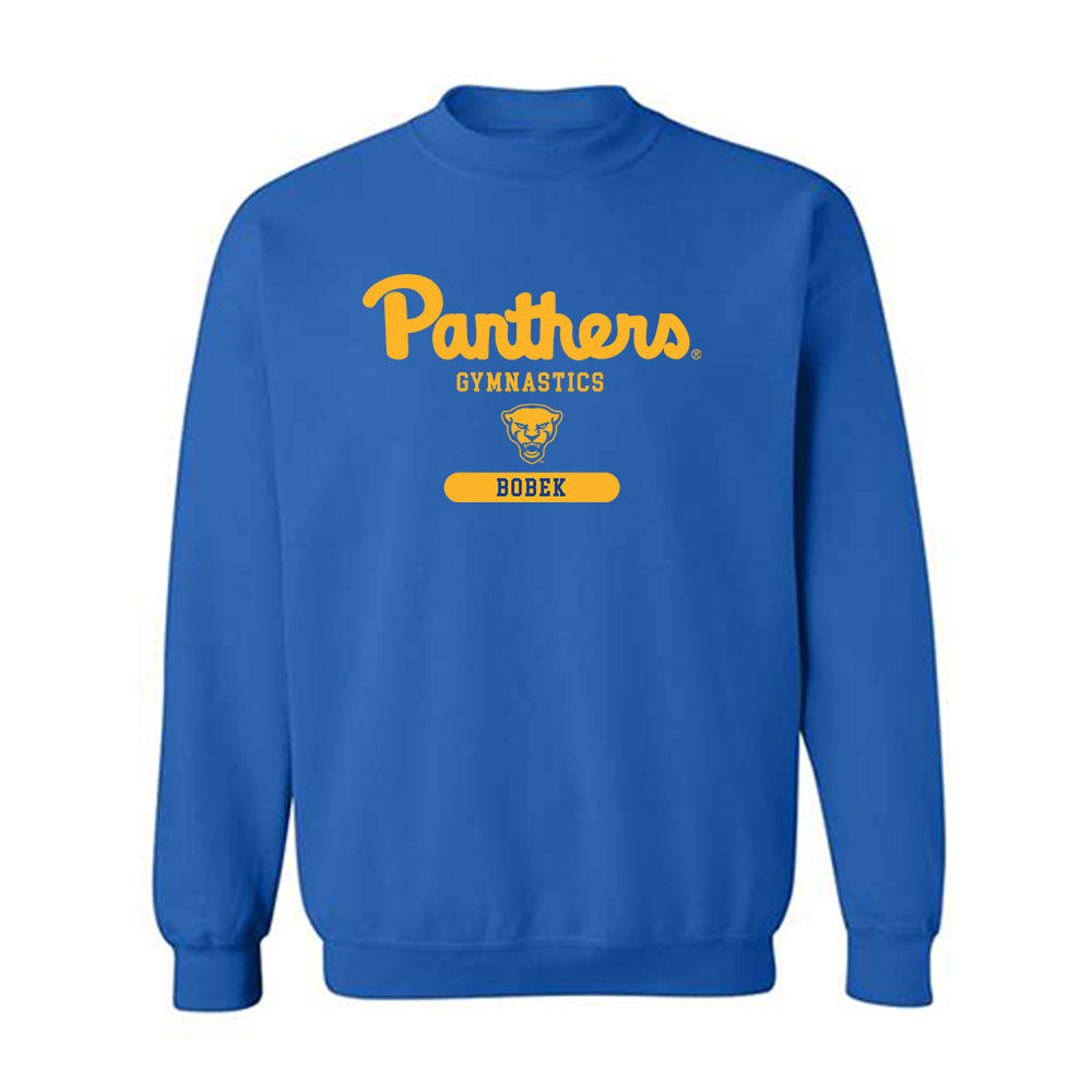 Pittsburgh - NCAA Women's Gymnastics : Layla Bobek - Classic Shersey Crewneck Sweatshirt-0