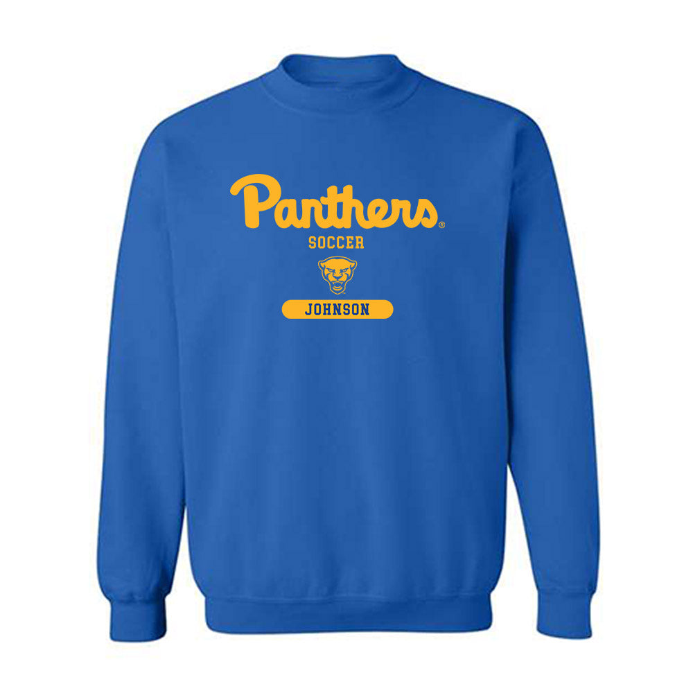 Pittsburgh - NCAA Women's Soccer : Savannah Johnson - Classic Shersey Crewneck Sweatshirt-0