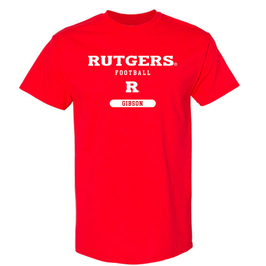 Rutgers - NCAA Football : Aiden Gibson - Classic Shersey T-Shirt-0