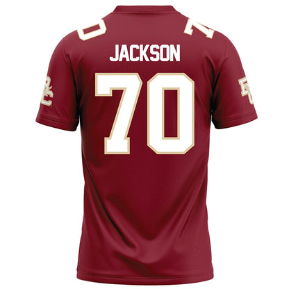 Boston College - NCAA Football : Reggie Jackson - Maroon Football Jersey-1