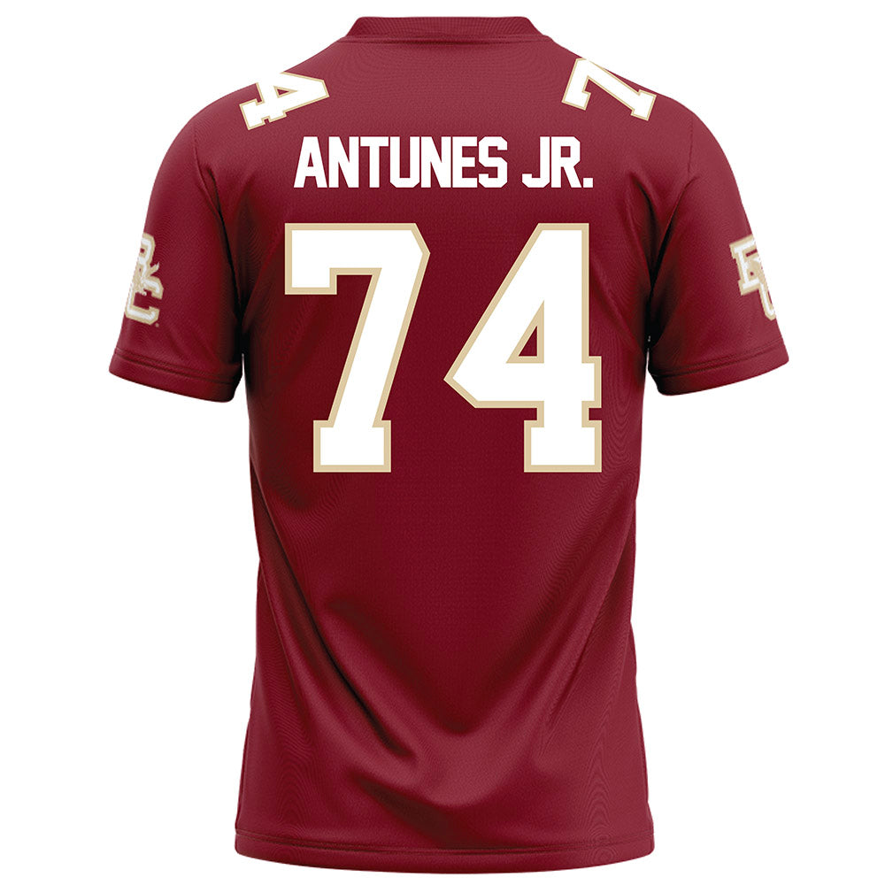 Boston College - NCAA Football : Marcelino Antunes Jr. - Maroon Football Jersey-1