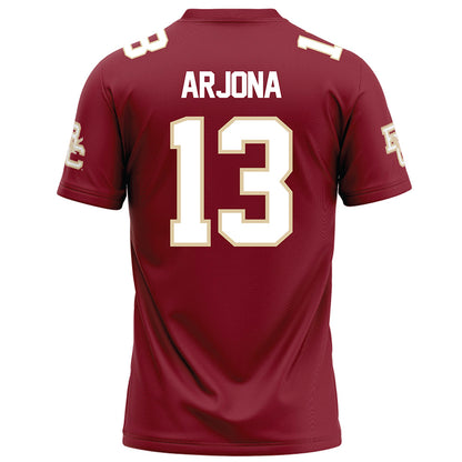 Boston College - NCAA Football : Enzo Arjona - Maroon Football Jersey-1
