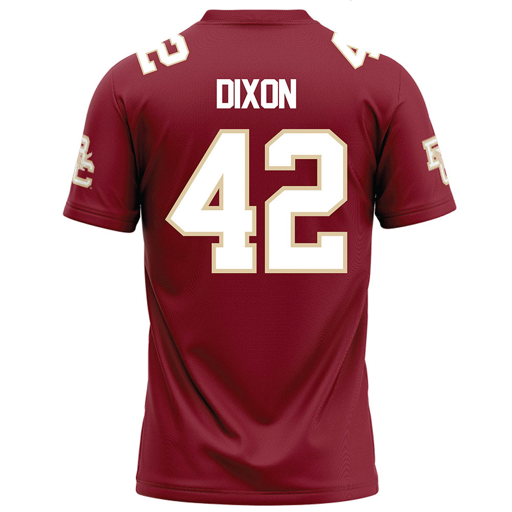 Boston College - NCAA Football : Kemori Dixon - Maroon Football Jersey-1