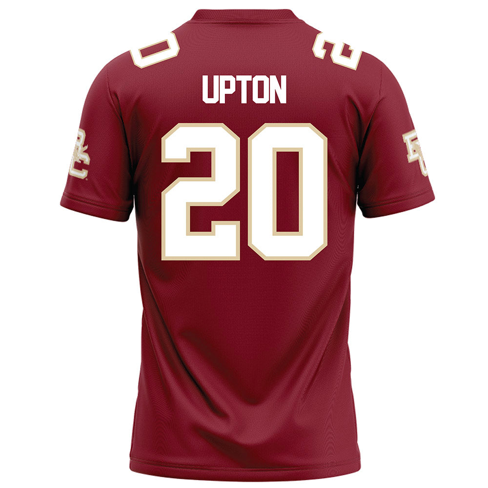 Boston College - NCAA Football : Marcus Upton - Maroon Football Jersey-1
