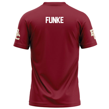 Boston College - NCAA Football : Dominic Funke - Maroon Football Jersey-1