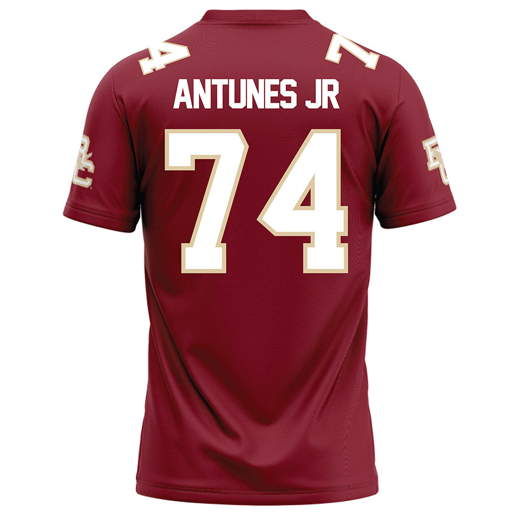 Boston College - NCAA Football : Marcelino Antunes Jr - Maroon Football Jersey-1