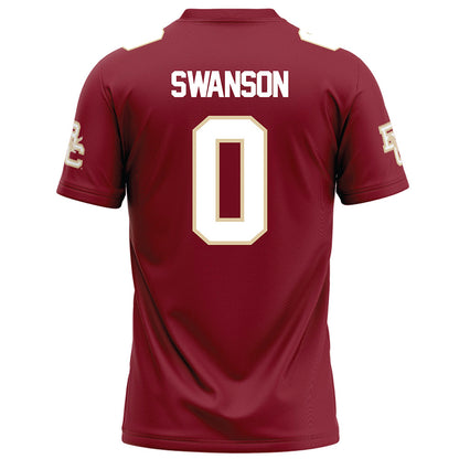 Boston College - NCAA Football : Reed Swanson - Maroon Football Jersey-1