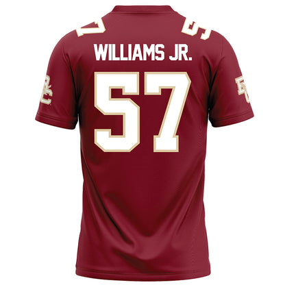 Boston College - NCAA Football : Denzil Williams Jr. - Maroon Football Jersey-1
