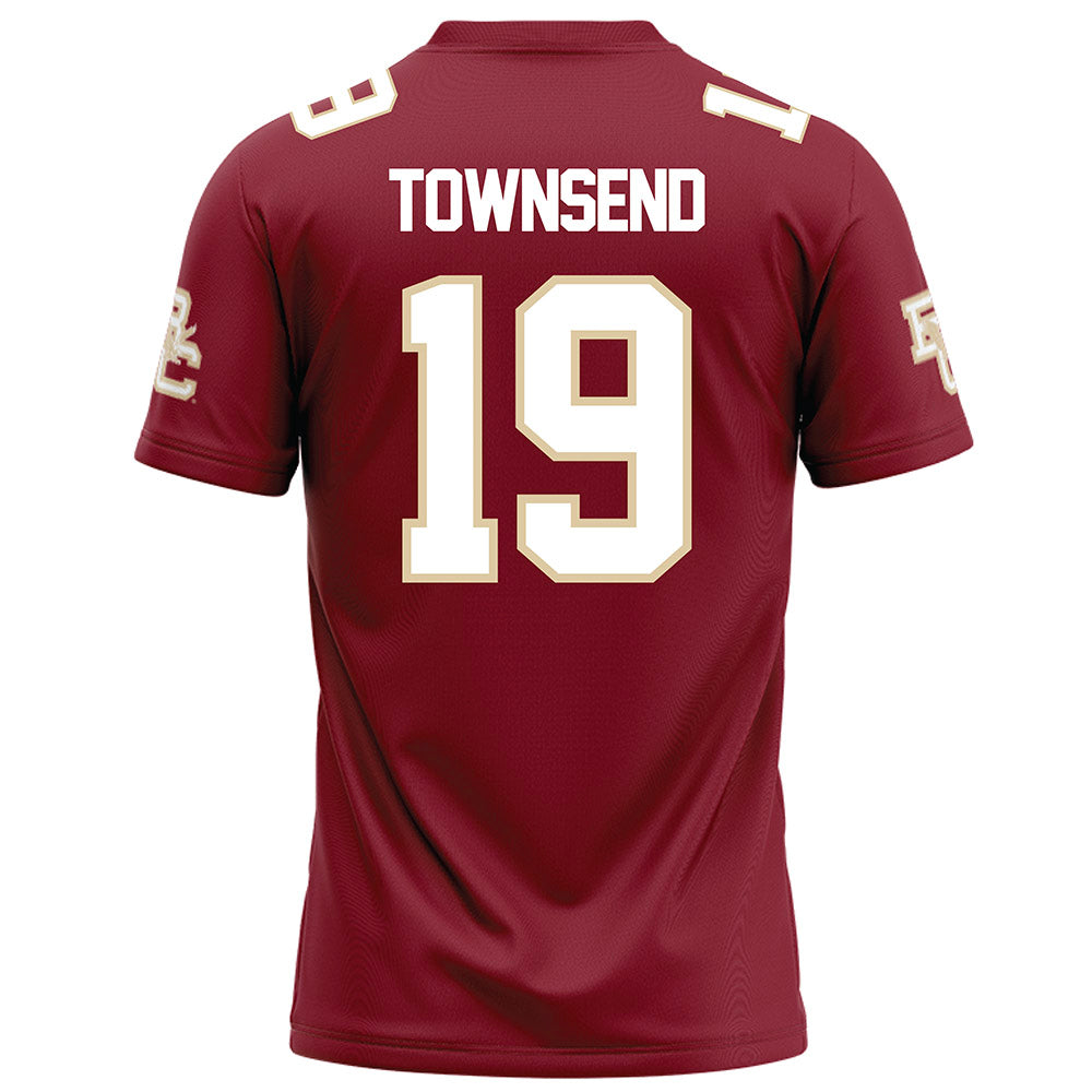Boston College - NCAA Football : Marcelous Townsend - Maroon Football Jersey-1