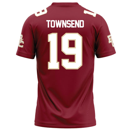 Boston College - NCAA Football : Marcelous Townsend - Maroon Football Jersey-1