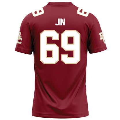 Boston College - NCAA Football : Marek Jin - Maroon Football Jersey-1