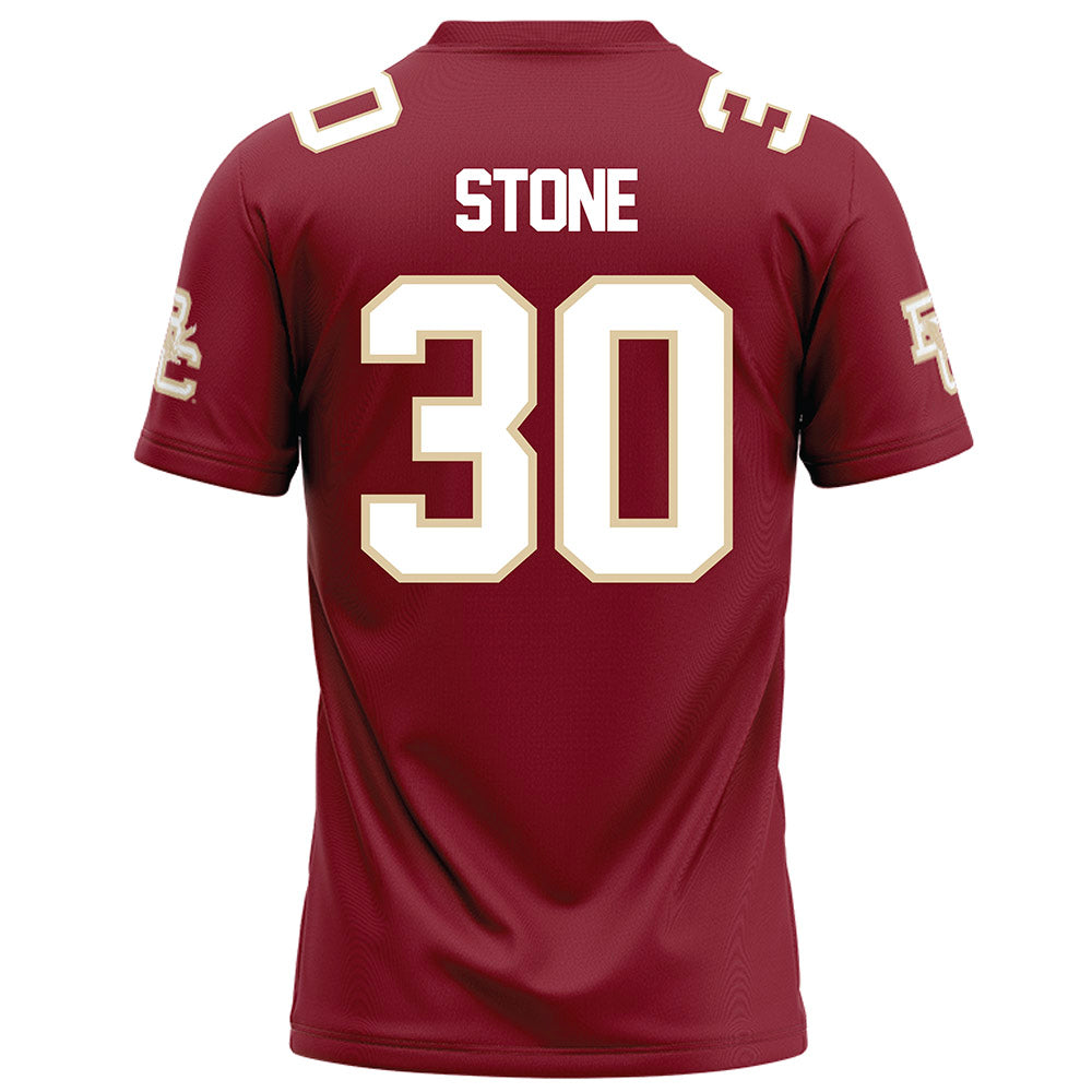Boston College - NCAA Football : Sam Stone - Maroon Football Jersey-1