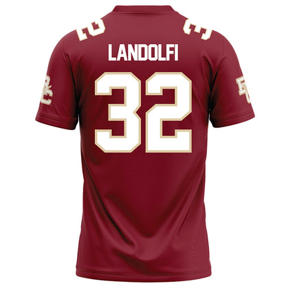 Boston College - NCAA Football : Michael Landolfi - Maroon Football Jersey-1